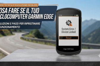 Cosa fare se il tuo ciclocomputer Garmin Edge è bloccato