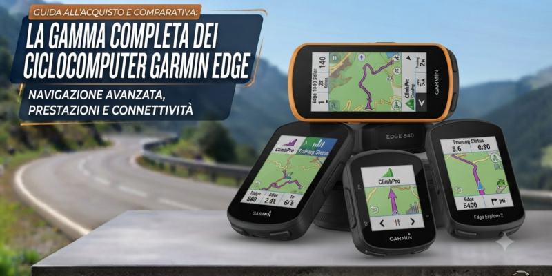 La guida definitiva alla gamma di ciclocomputer Garmin Edge GPS